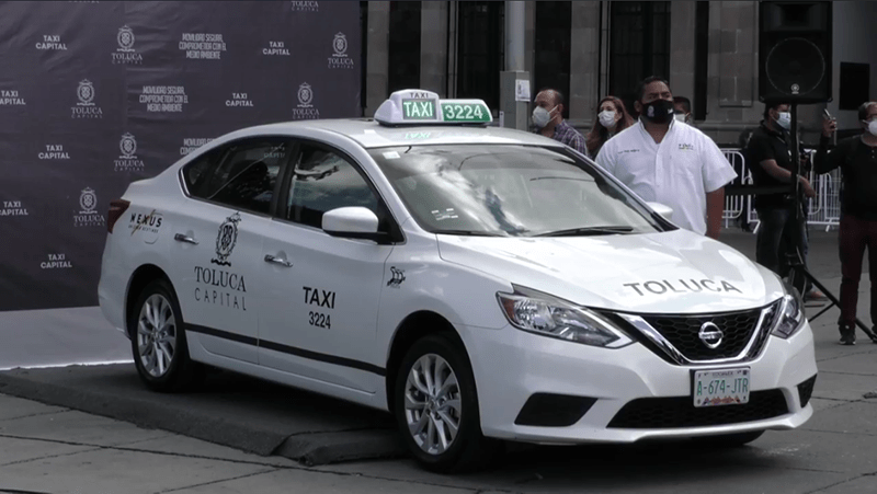 Plataforma municipal garantiza excelencia en el servicio de taxis en Toluca