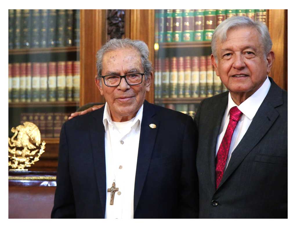 Hoy conversé con un auténtico cristiano: López Obrador