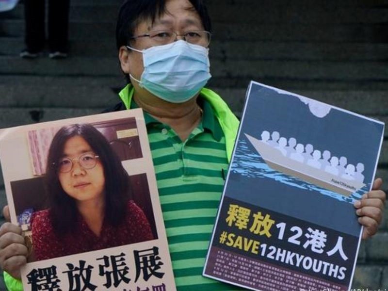 China rechaza liberar a la periodista que informó sobre la pandemia de COVID-19