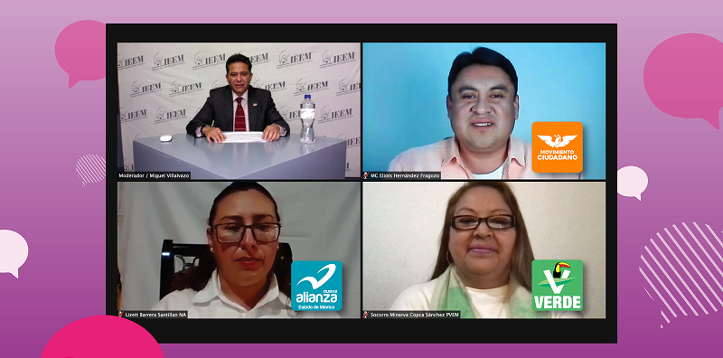 Debaten candidaturas por la presidencia de Nextlalpan: IEEM