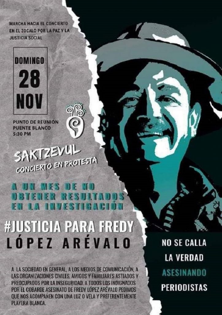 Hijo del periodista Fredy López exige justicia para su padre