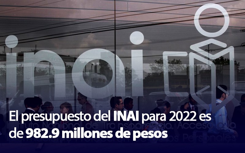 El INAI y su presupuesto 2022: responder a la confianza institucional y ciudadana