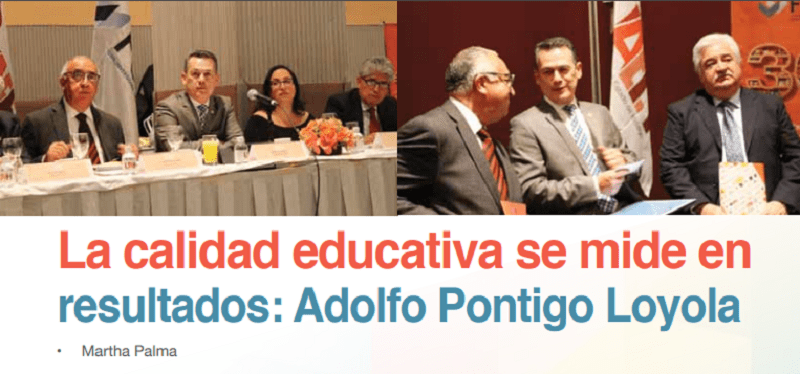 Protegido: La calidad educativa se mide en resultados: Adolfo Pontigo Loyola