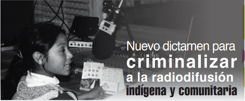 Protegido: Nuevo dictamen para criminalizar a la radiodifusión indígena y comunitaria
