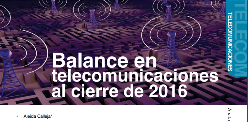 Protegido: Balance en telecomunicaciones al cierre de 2016