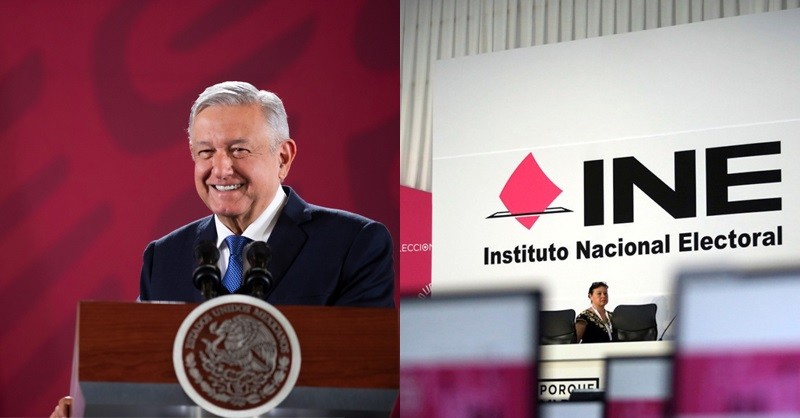 Necesario, revisar finanzas del INE, reitera AMLO; presentará plan de austeridad para el Instituto