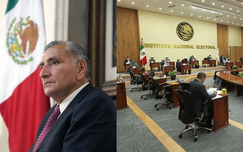 Obligación constitucional del INE, realizar consulta de revocación de mandato: Adán Augusto López