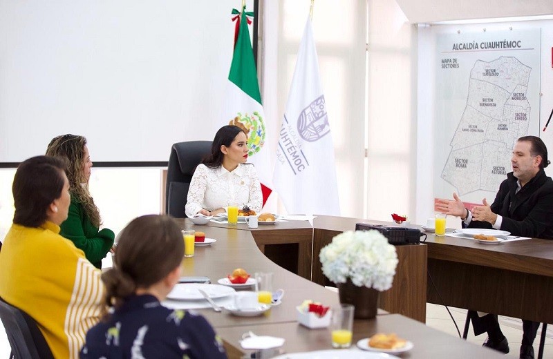 Alcaldía Cuauhtémoc suma apoyos de diputados federales y locales de la alianza Va por México: Sandra Cuevas