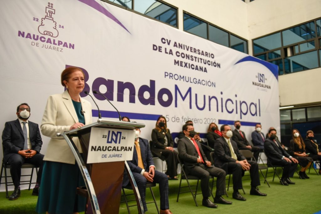 Promulga Naucalpan el Bando Municipal 2022