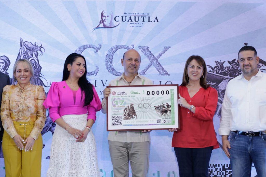 Billete de lotería conmemora 210 años del inicio y rompimiento del Sitio de Cuautla