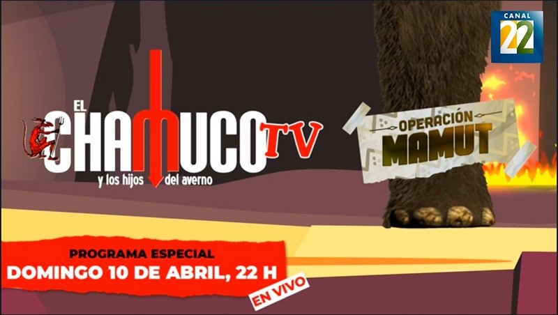 Por primera vez juntos, en vivo, Chamuco TV y Operación Mamut