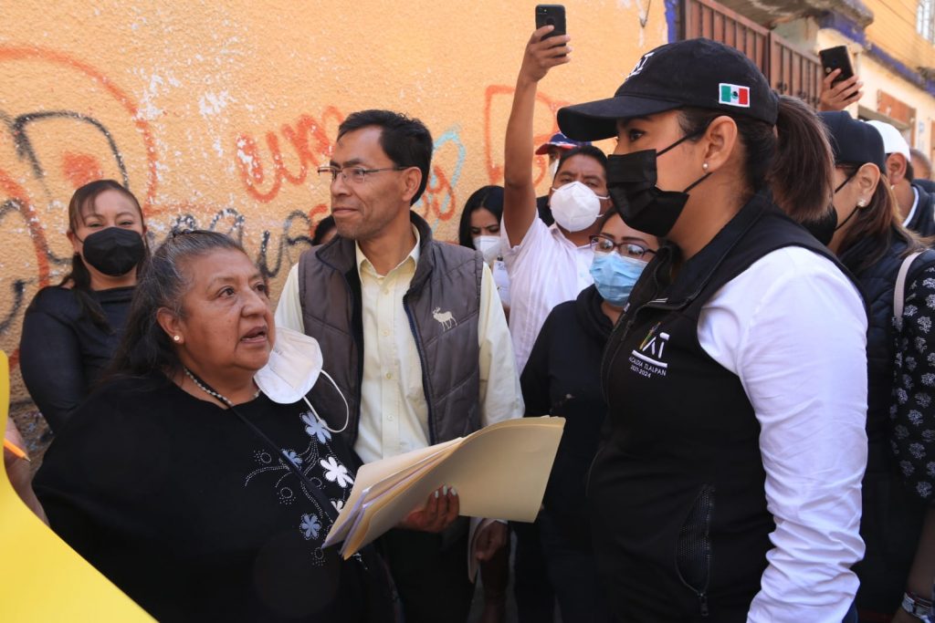 La violencia no se justifica en Tlalpan, Alfa González