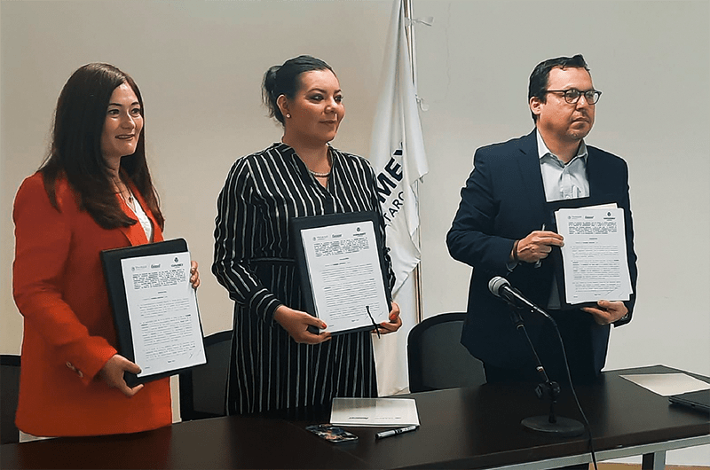 Fonacot firma convenio con Coparmex Querétaro para impulsar la afiliación de empresas al instituto