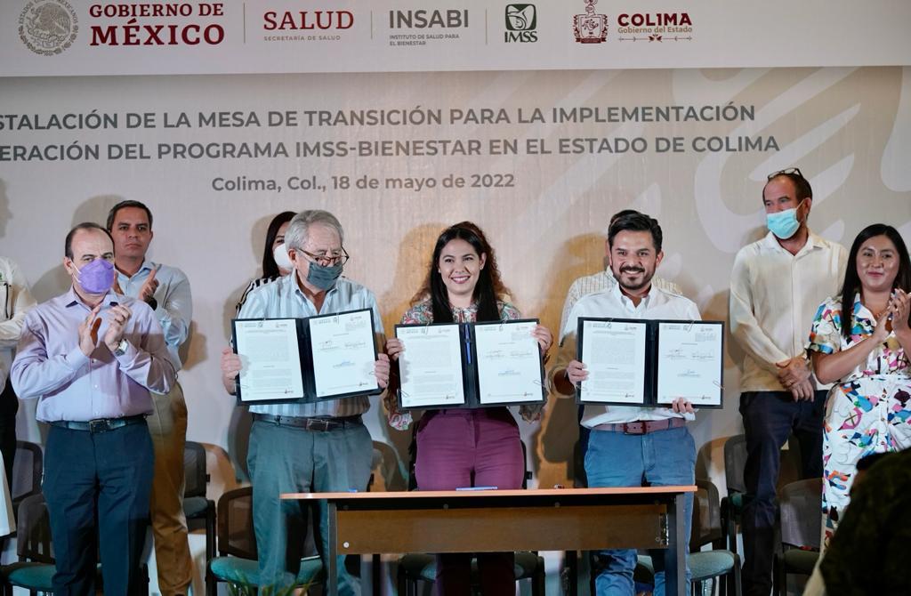 Autoridades federales y de Colima inician transición del sistema de salud estatal a IMSS-Bienestar