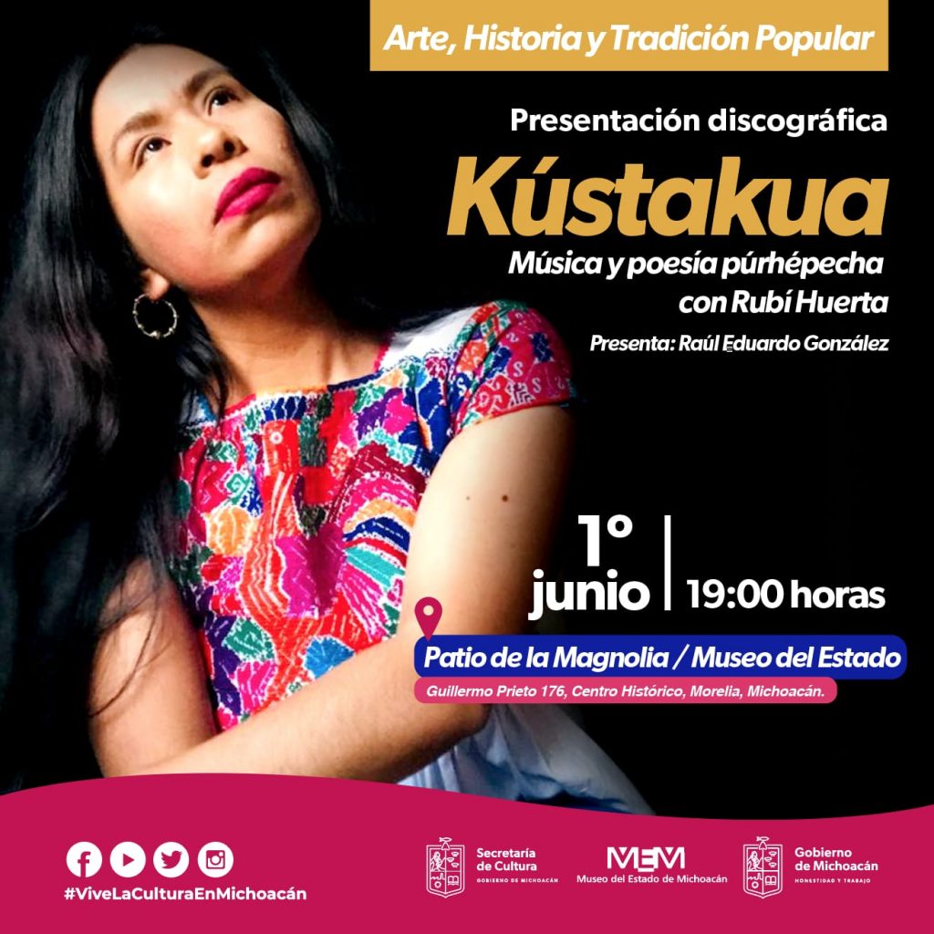 Presenta Museo del Estado de Michoacán música p’urhépecha con el grupo Kústakua