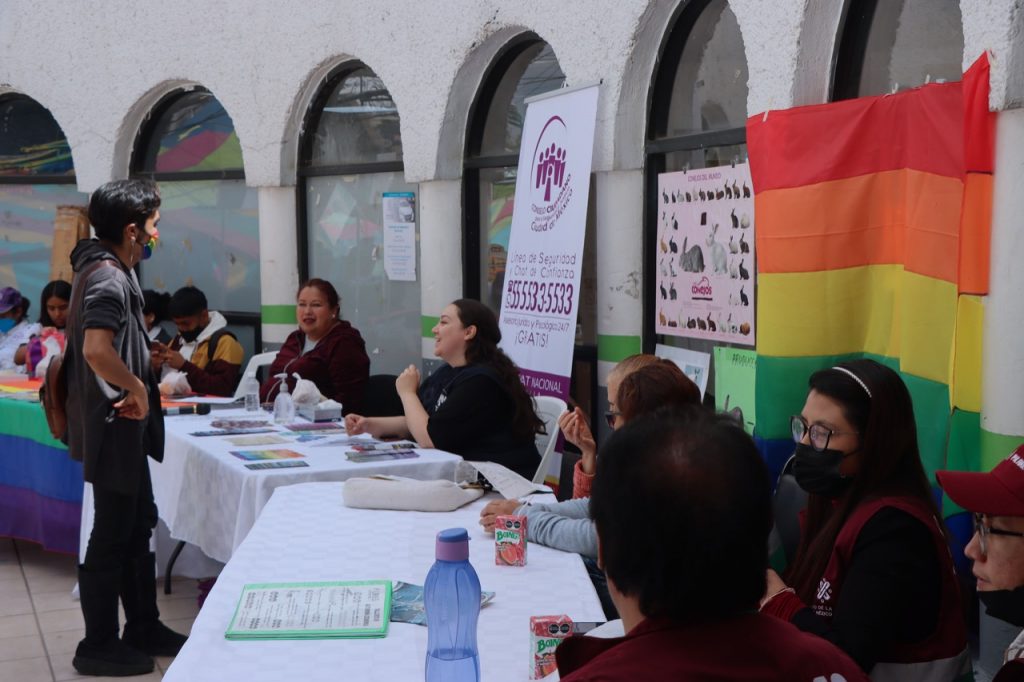 Concluye con éxito Feria del Servicio Institucional “Caravana Arcoíris” LGBTTTIQA+ en Milpa Alta