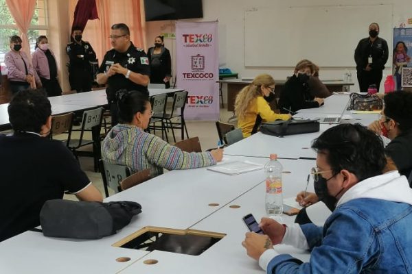Desde las escuelas de Texcoco se trabaja en la prevención del delito y la violencia de género