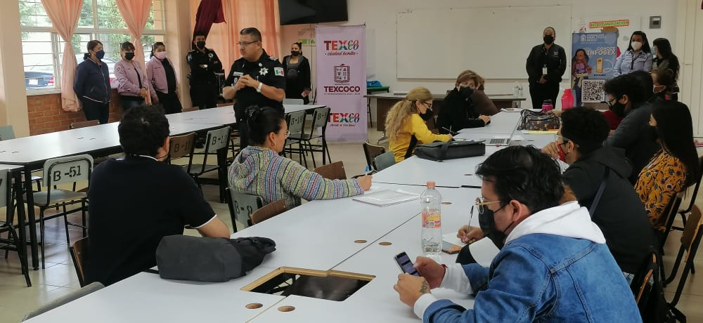 Desde las escuelas de Texcoco se trabaja en la prevención del delito y la violencia de género