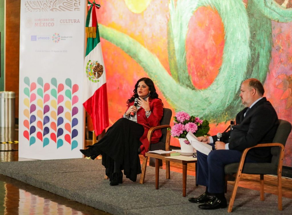 Mondiacult 2022, oportunidad histórica para poner al centro la cultura: Alejandra Frausto Guerrero