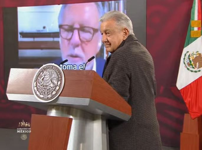 Exhibe AMLO video de López Dóriga donde asegura que Biden no aterrizaría en el AIFA