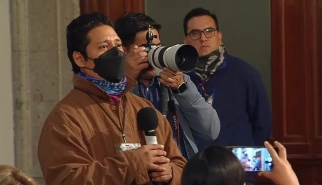 Pide reportero reunirse con AMLO; se resolverá impunidad en casos de periodistas asesinados, pero con Rosa Icela