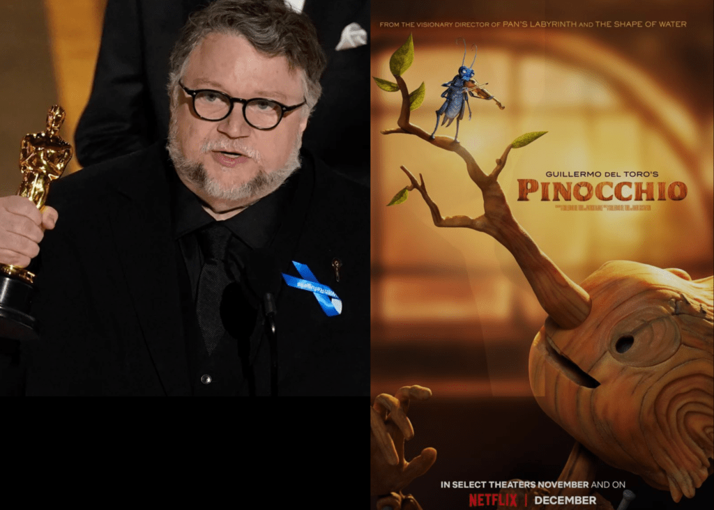Gana “Pinocho de Guillermo del Toro” Oscar a Mejor Película Animada