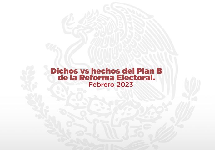 Desmiente Morena desinformación acerca del Plan B de la Reforma Electoral