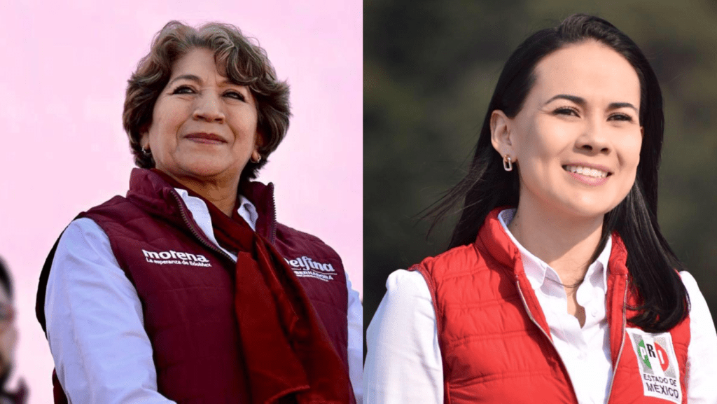 Comienzan campaña electoral por la gubernatura del Estado de México, Delfina Gómez y Alejandra Del Moral