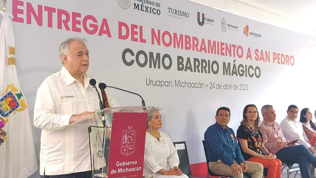 Michoacán ya tiene Barrio Mágico y recupera y fortalece el programa Ángeles Verdes