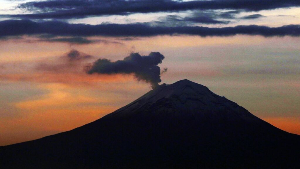 Plan de evacuación ante posible erupción de Popocatépetl