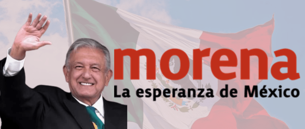Lidera Morena encuestas para presidencia 2024
