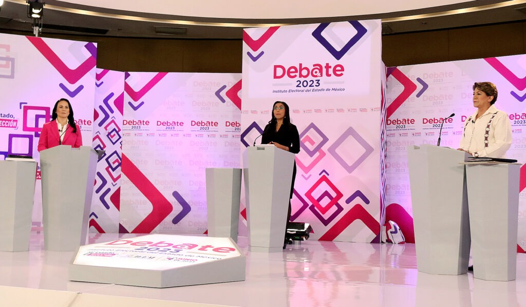 Lleva a cabo IEEM segundo debate entre las candidatas a la gubernatura
