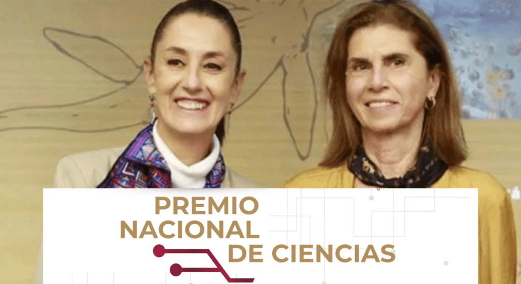 Otorgan Premio Nacional de Ciencias a Annie Pardo, mamá de Claudia Sheinbaum