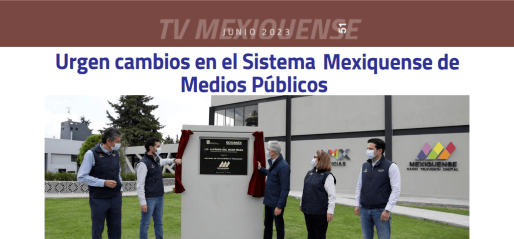 Urgen cambios en el Sistema Mexiquense de Medios Públicos